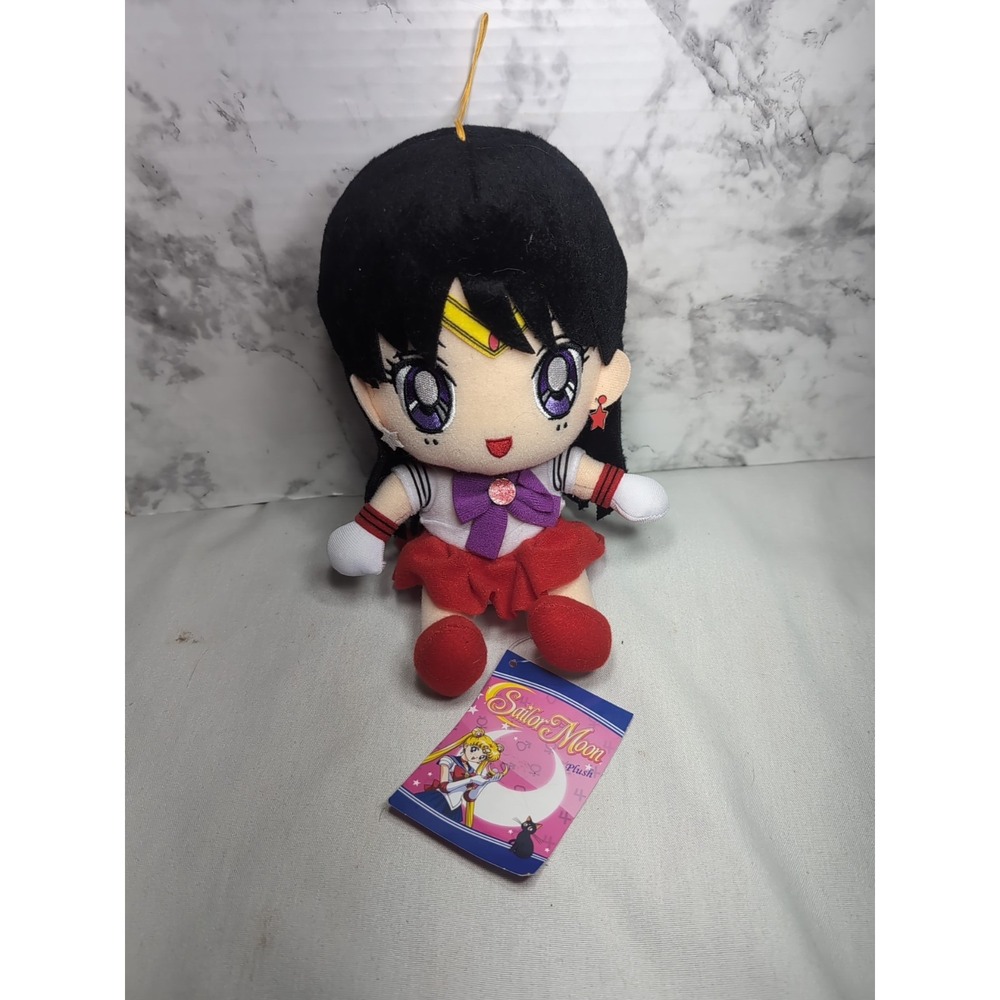 NWT Sailor Moon Sailor Mars SD 8" Plush Great Eastern Ent. 2021